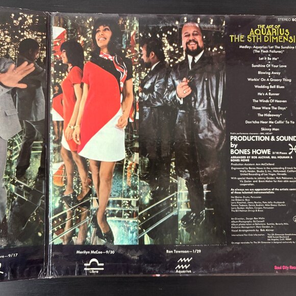 The 5th Dimension "The Age of Aquarius" Vinyl LP - Picture 2 of 2